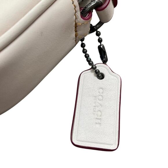 Coach X Disney Mickey Mouse Chalk White Mini Crossbody Bag Limited Edition EUC - Picture 2 of 14